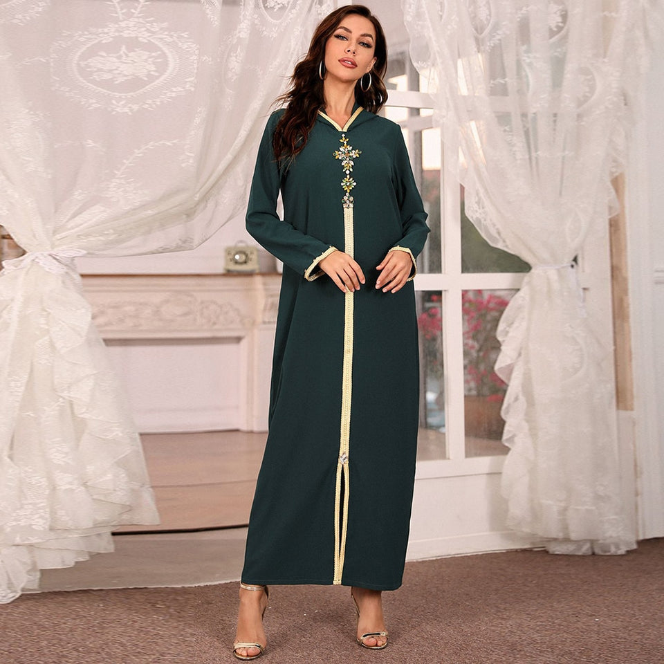 Abaya Fashion Hijab Dress Islam Long Dresses For Women Robe D Waislamaa