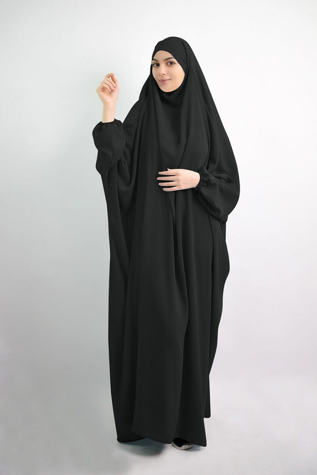 One Piece Prayer Outfit Islam Muslim Women Prayer Abaya Jilbab Hijab P –  Waislamaa