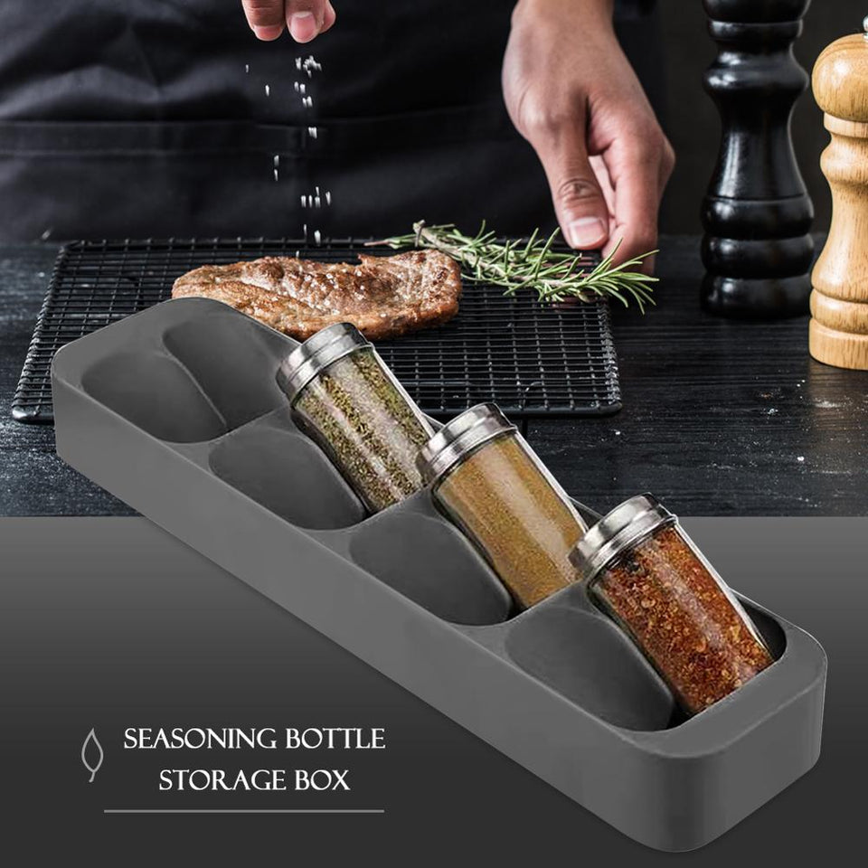 Kitchen Organizer Condiment Storage Box