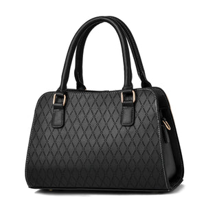 Buy WHAT A QUILTED LEATHER BLACK HANDBAG for Women Online in India