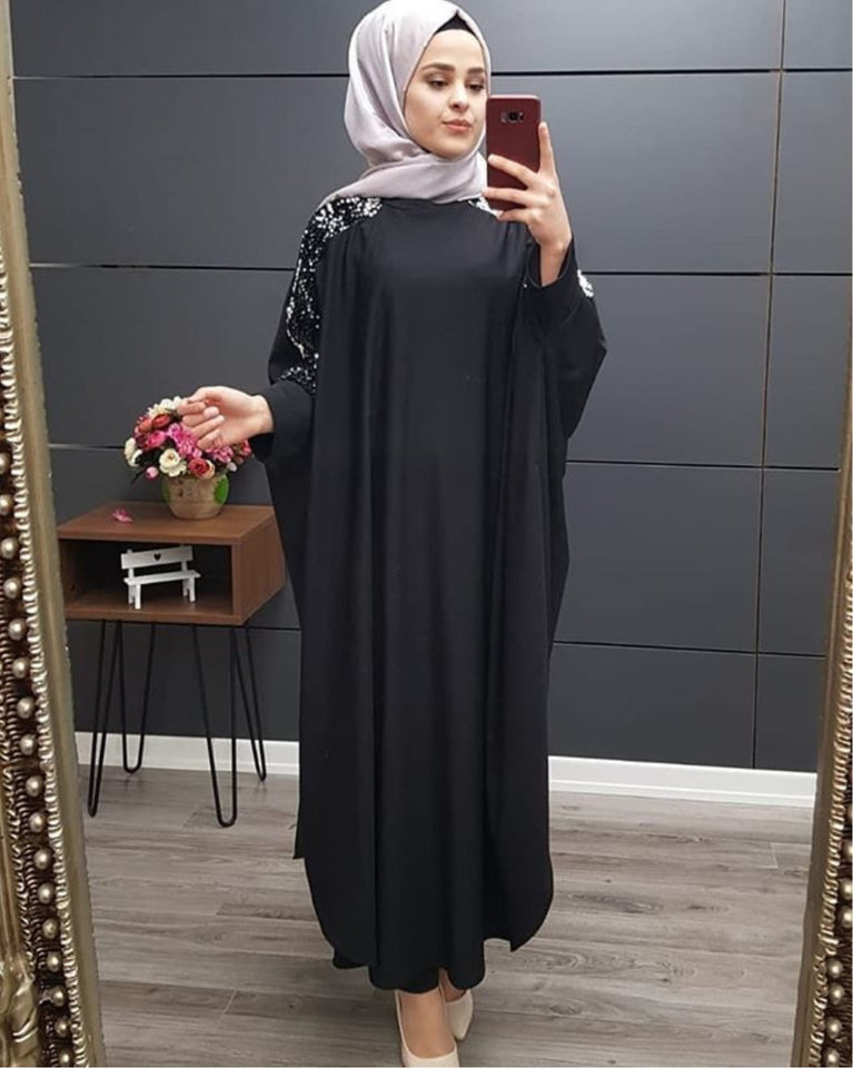 Plus Size Islamic Clothing Muslim Dress Women Dubai Long Robe Kimono S – Waislamaa Plus Size Islamic Clothing Muslim Dress Women Dubai Long Robe Kimono S – Waislamaa