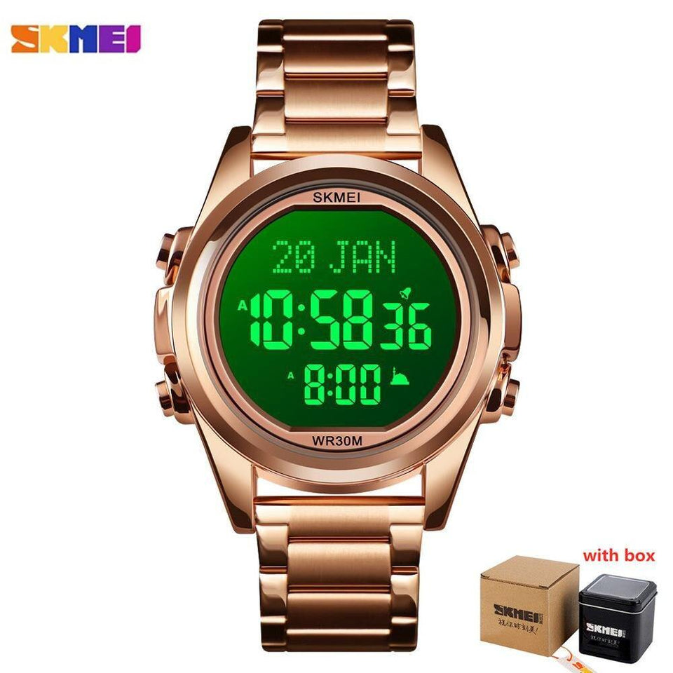 Skmei best sale qibla watch