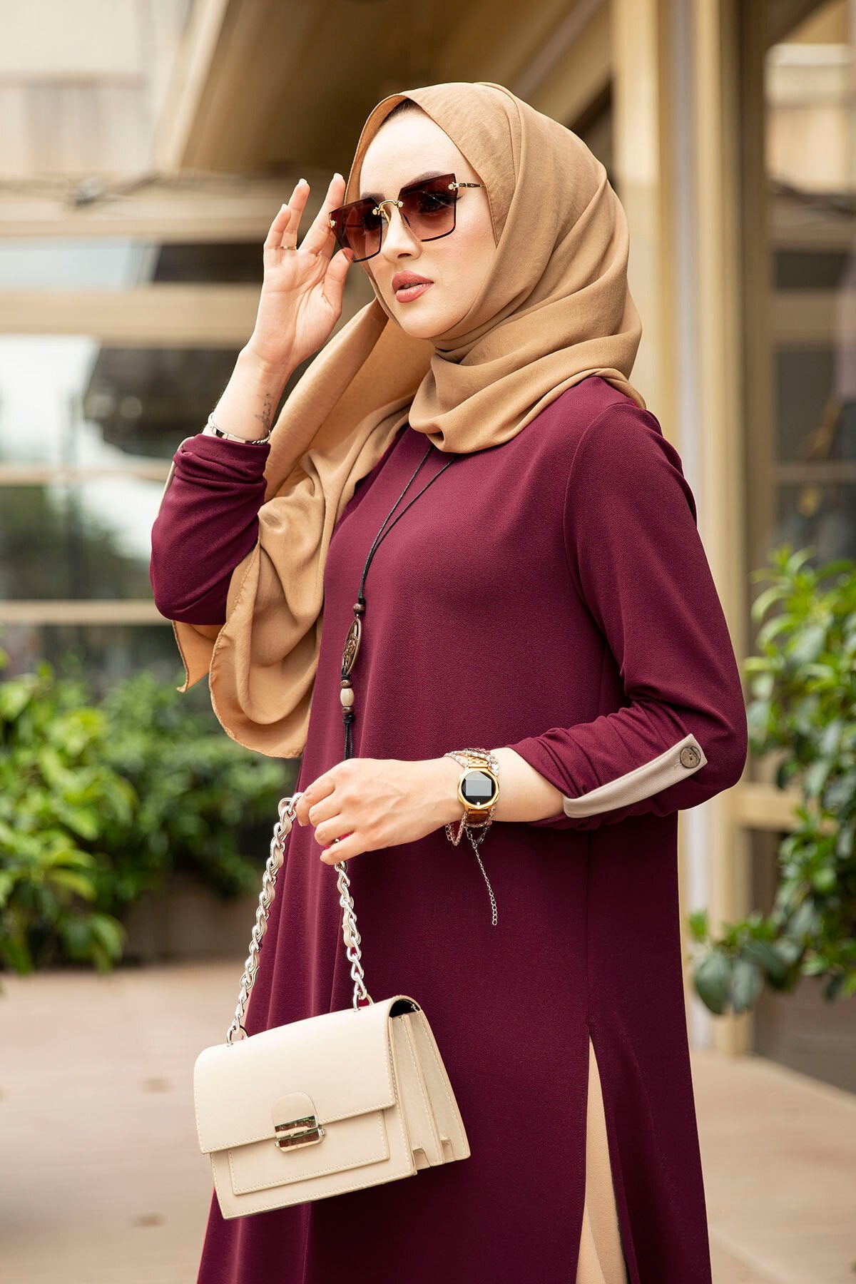 Hijab gown style 2018 sale