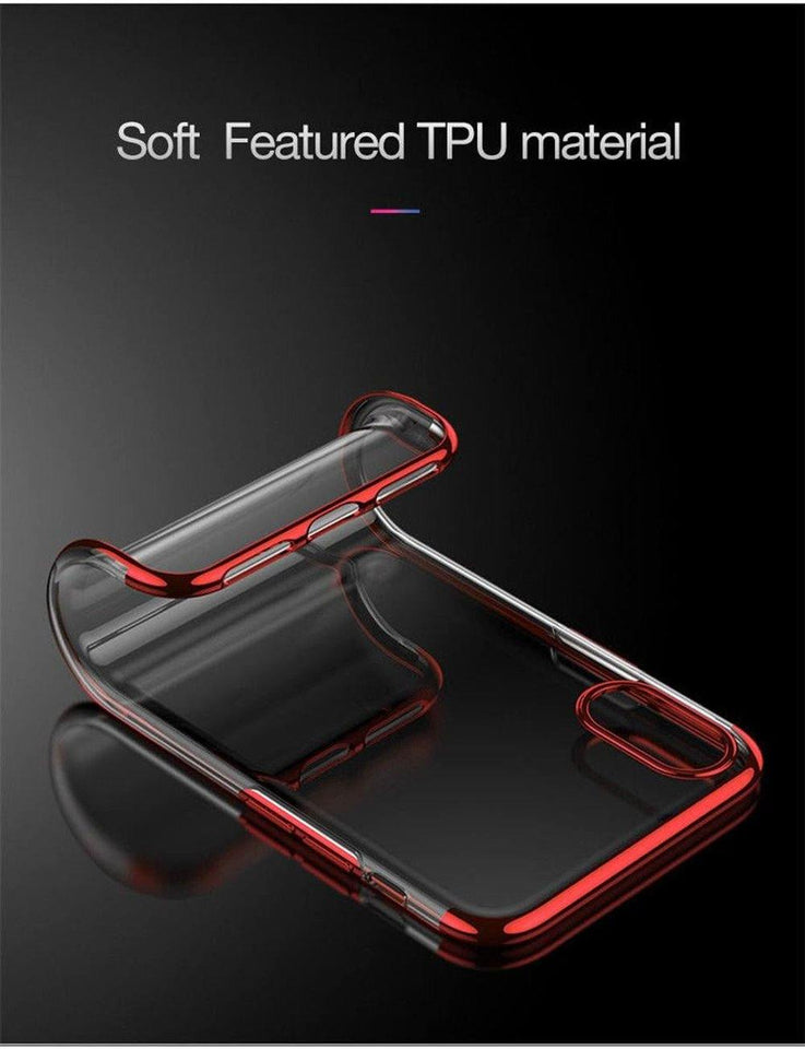 Ultra Thin Slim Shockproof Silicone Rubber Clear Transparent Gel