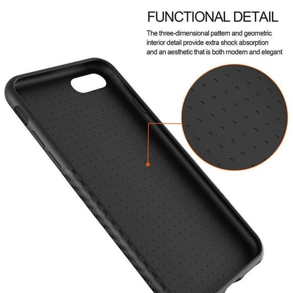 Ultra Thin TPU Silicone Case for Apple iPhone 7 Plus Rubber Carbon